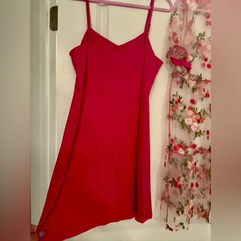 Shein floral dress.